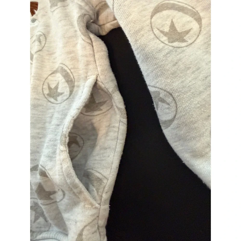 Disney 100 Boys Grey Lightning McQueen Boo Dory Zip Up Hoodie Size 5